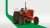 Small red tractor