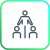 An icon to illustrate collaboration.