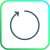 A simple icon to illustrate the passing of time.