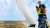 Technicial checking wind turbine
