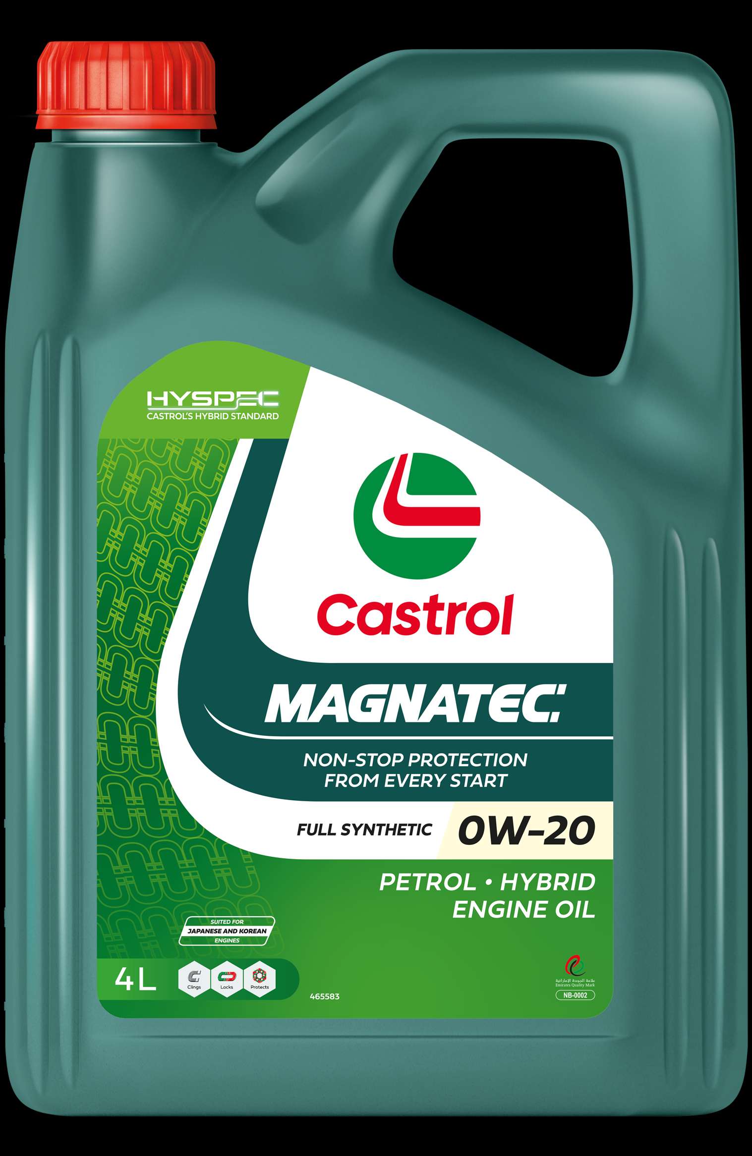 Castrol MAGNATEC Hybrid 0W-20 UAE product