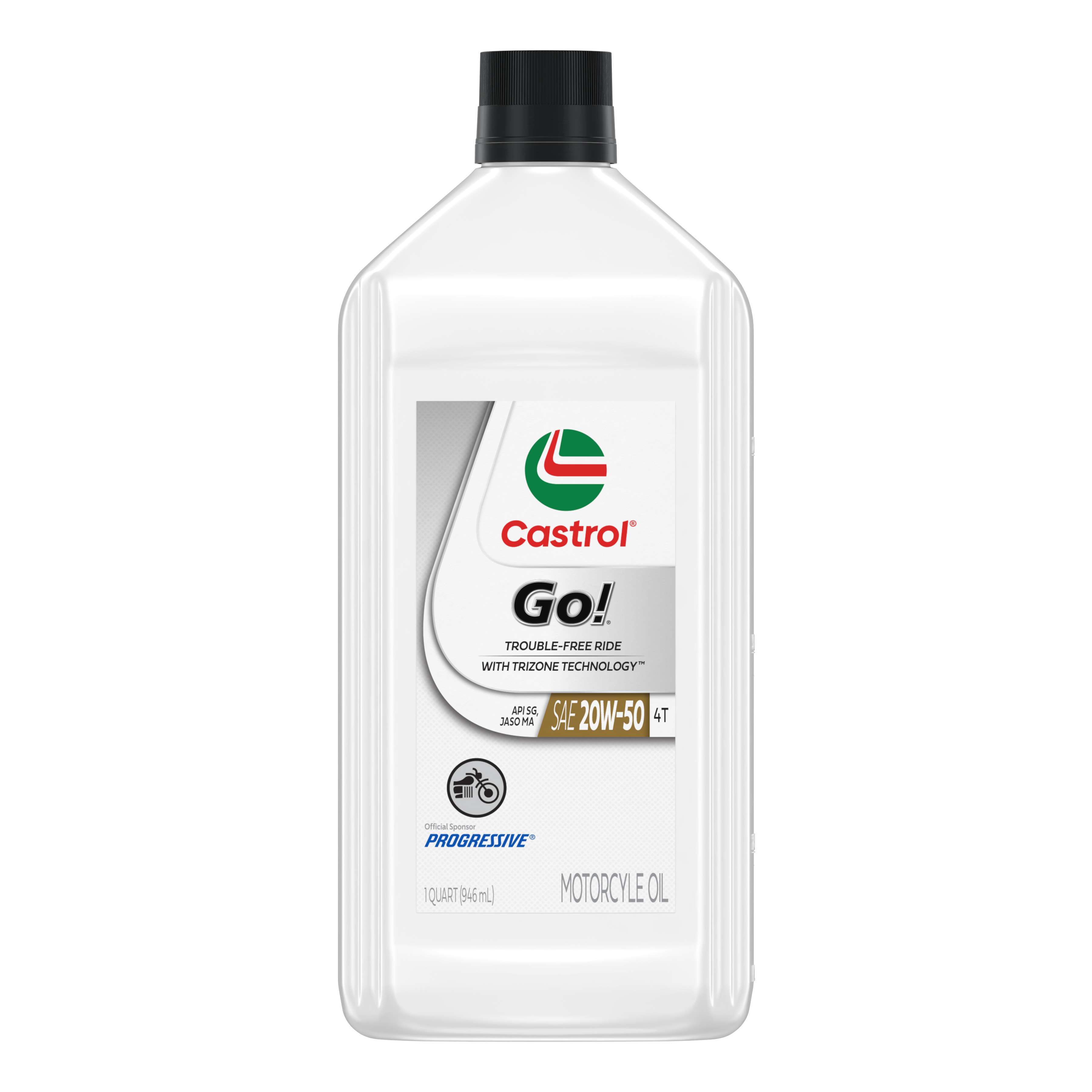 CASTROL® GO 4T MOTORCYCLE OIL 4 STROKE MINERALBASED ENGINE OIL