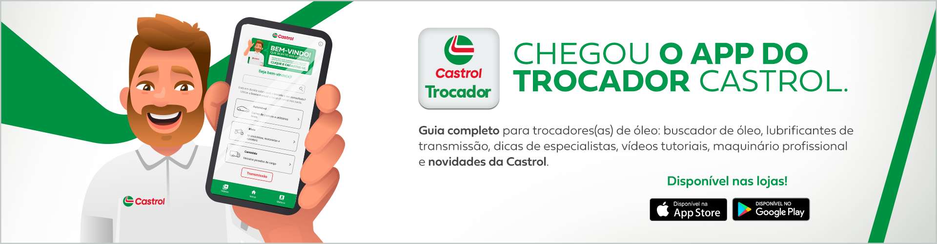 Baixar aplicativo | Castrol Brasil