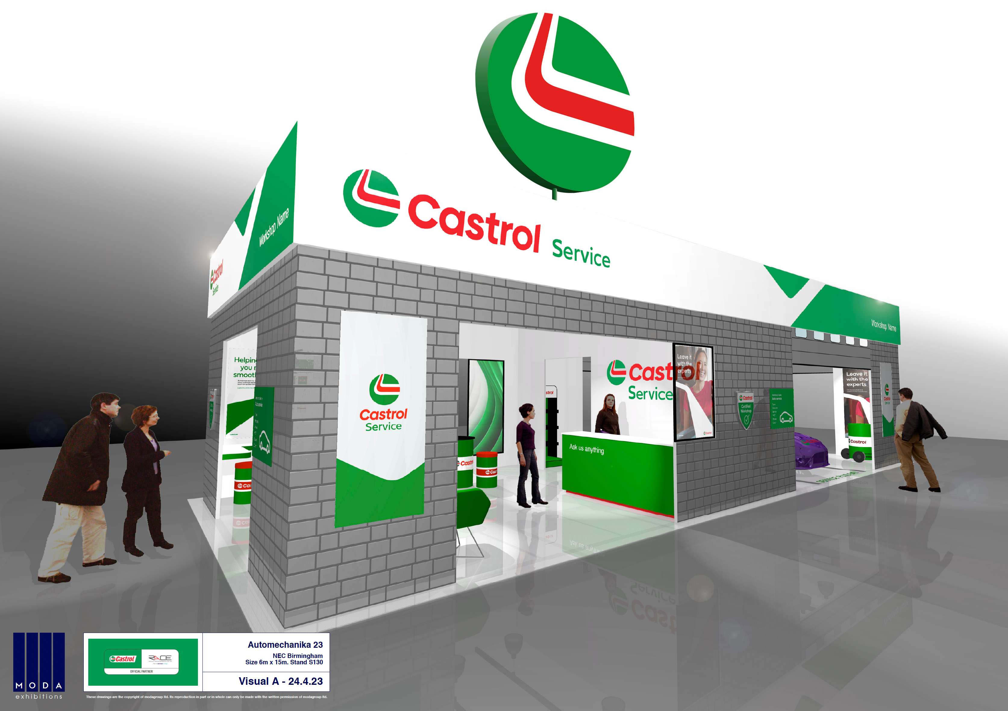CASTROL TO SHOWCASE ITS NEW BRAND IDENTITY FOR AT