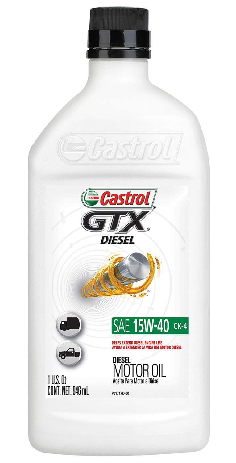 CASTROL® GTX DIESEL ENGINE OIL API CK4, CJ4 & BELOW Castrol® USA
