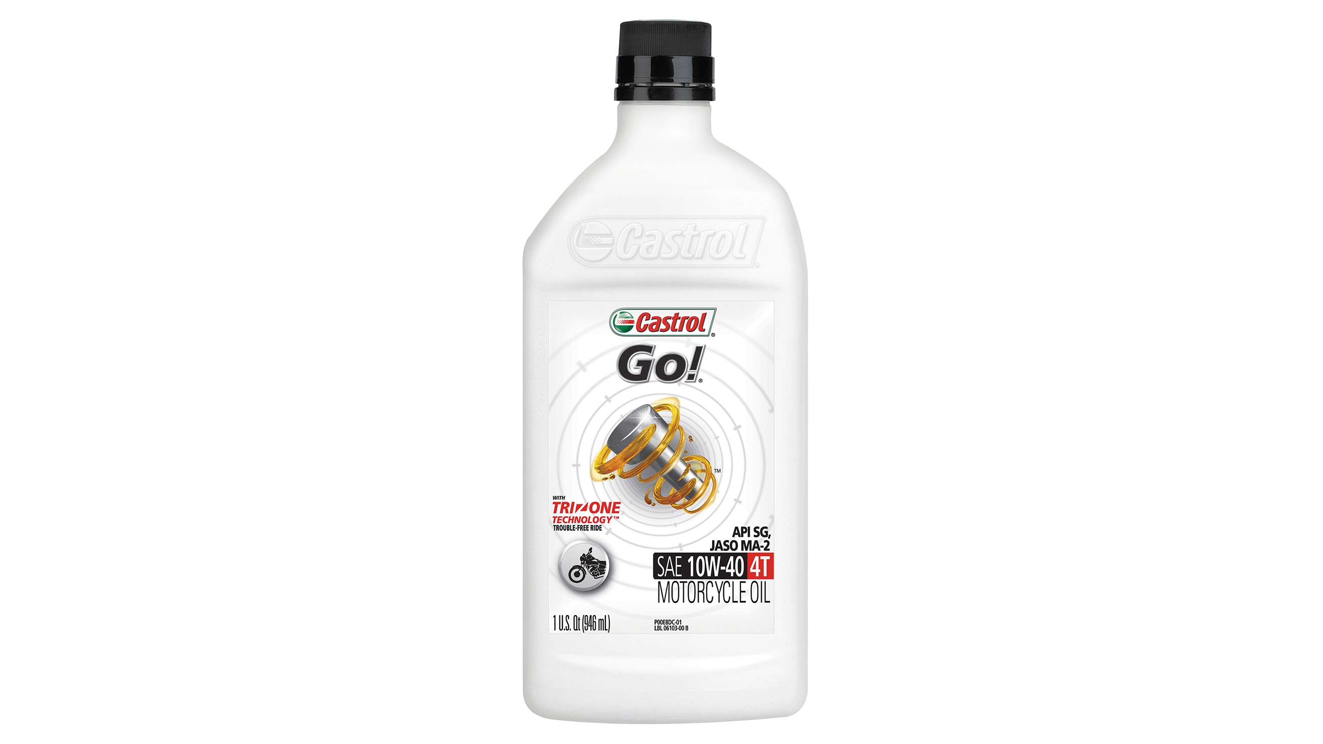 CASTROL® GO 4T MOTORCYCLE OIL 4 STROKE MINERALBASED ENGINE OIL