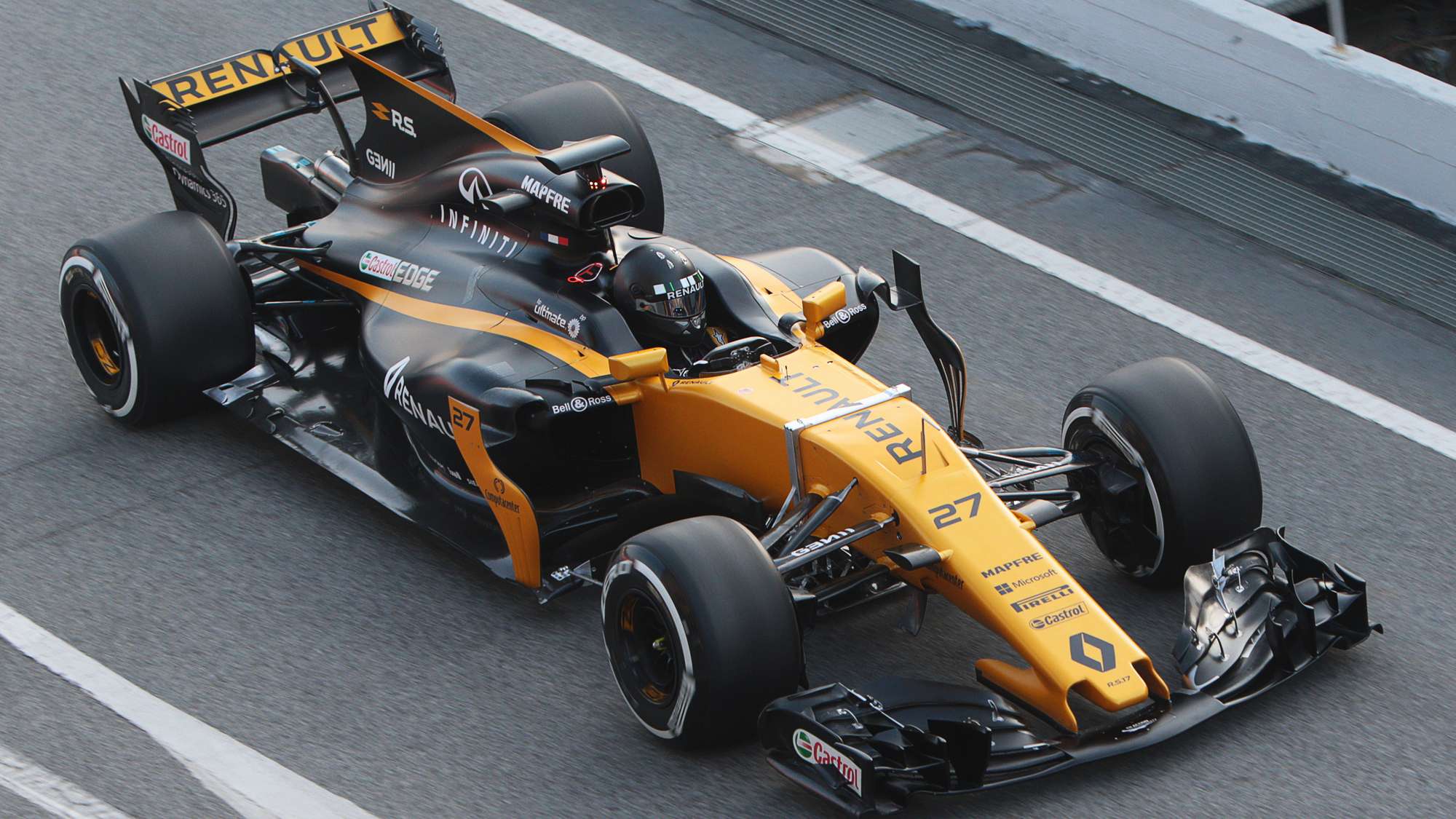 Renault Sport  Formula  One  Cars Sponsorship Castrol 